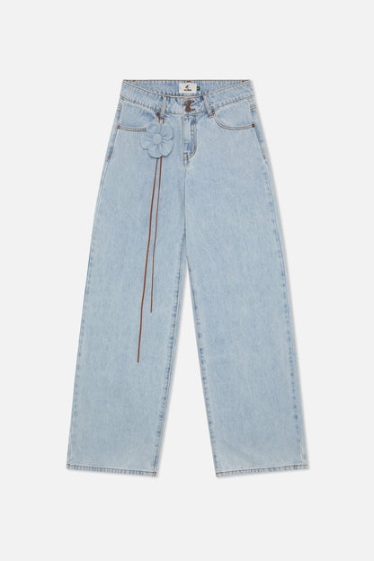 Marine Light Blue Pants
