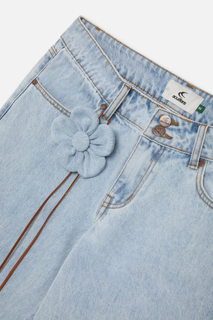 Marine Light Blue Pants