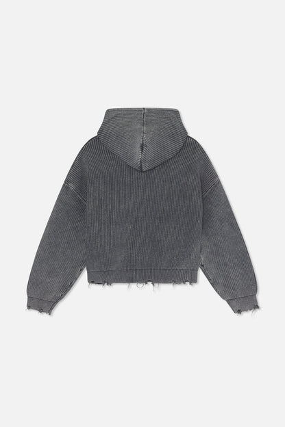 New Light Dark Buzz Knit Zipper