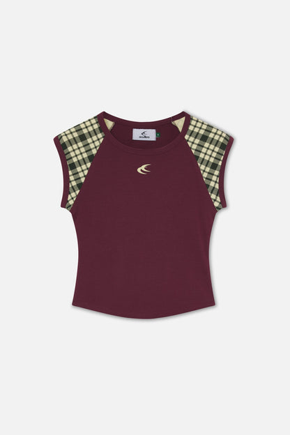 Nina Burgundy Top