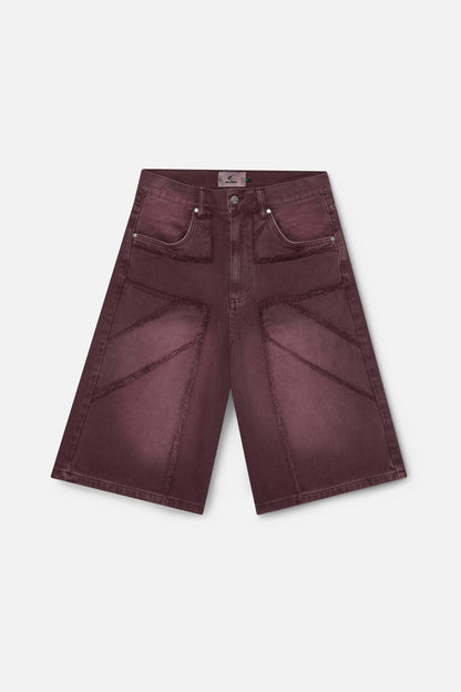 OPS Burgundy Jorts