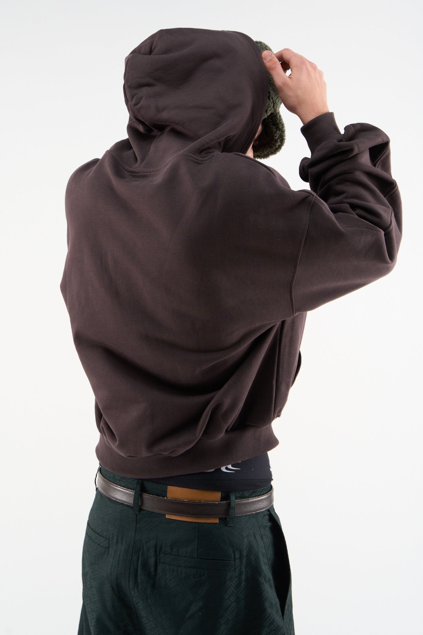 Private Brown Hoodie