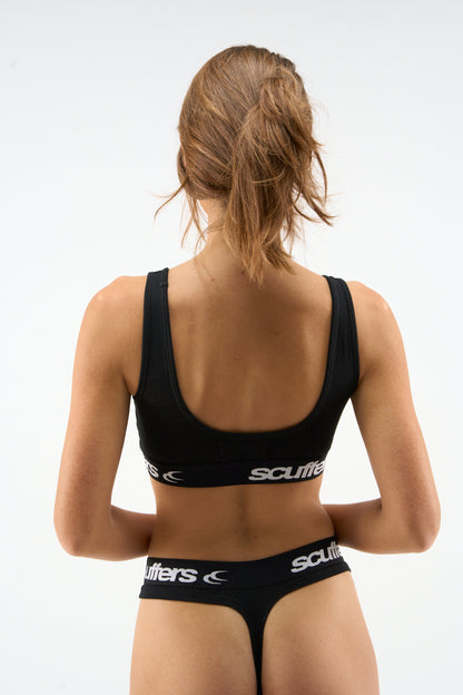 Black Underwear Top