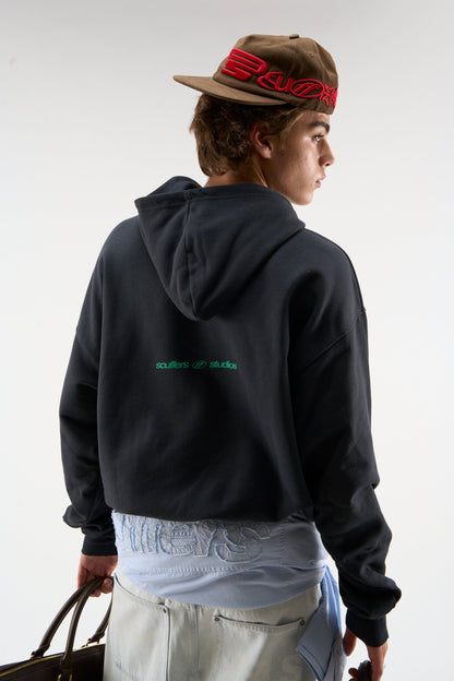 Iconic Dark Grey Hoodie