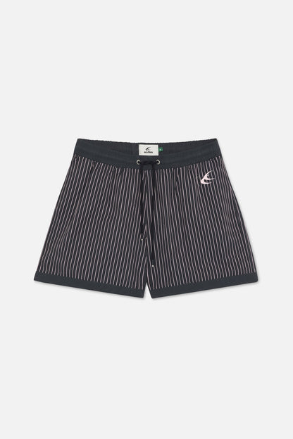 Pinstripe Black Swimpants