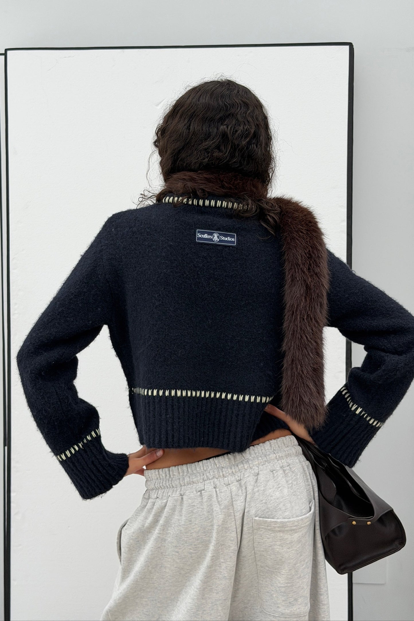 Handmade Blue Knit