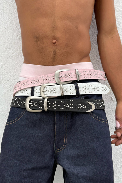 Shinning Light Grey Belt