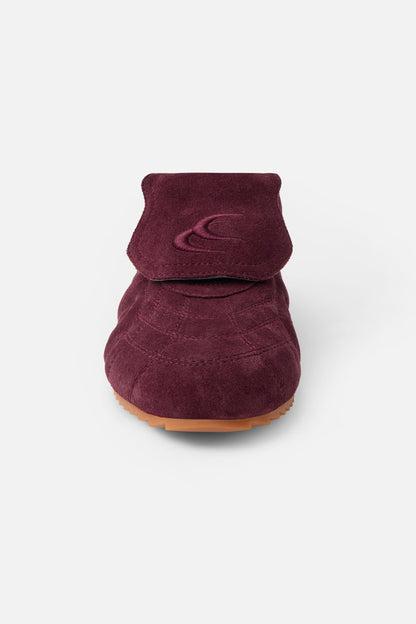 Iconic Suede Burgundy Sneaker