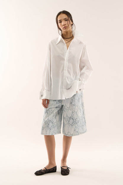 Night White Shirt
