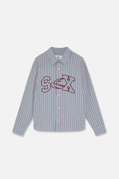 Sex Blue Shirt