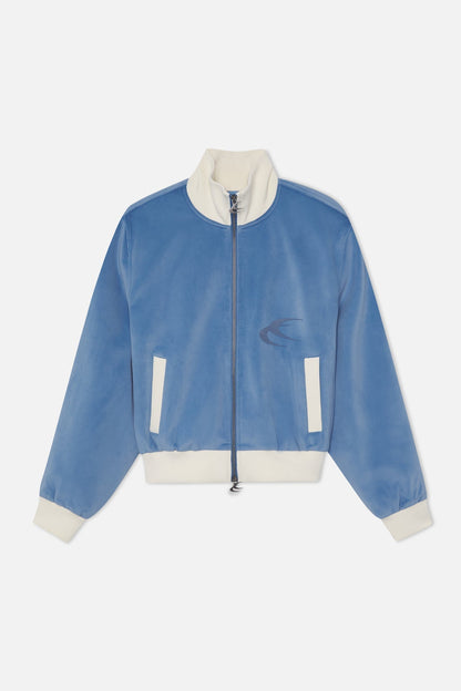 Snow Blue Zipper