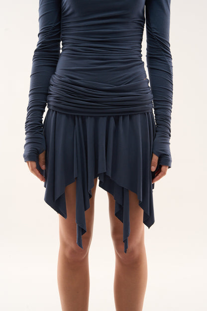 Claires Blue Skirt
