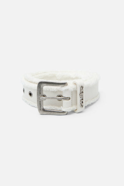 Flag Ecru Belt