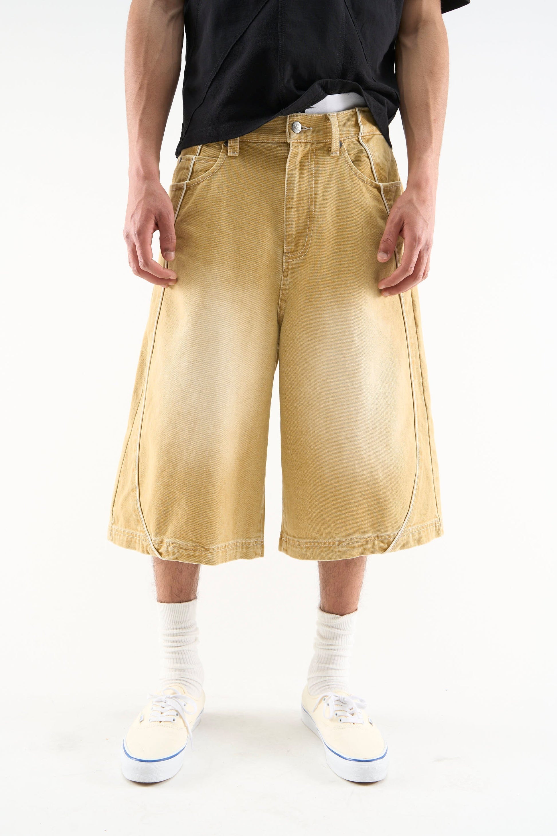 Mowa Yellow Jorts