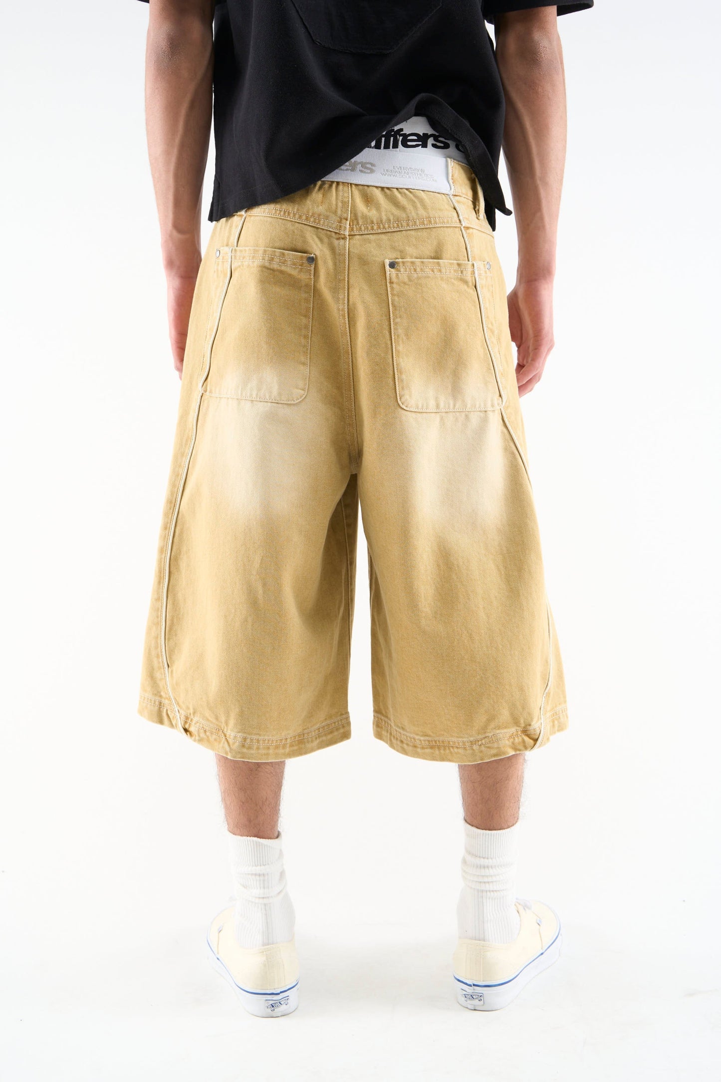 Mowa Yellow Jorts