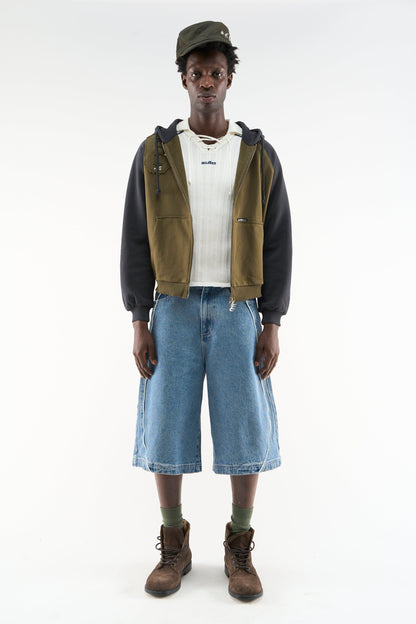 Mowa Blue Jorts