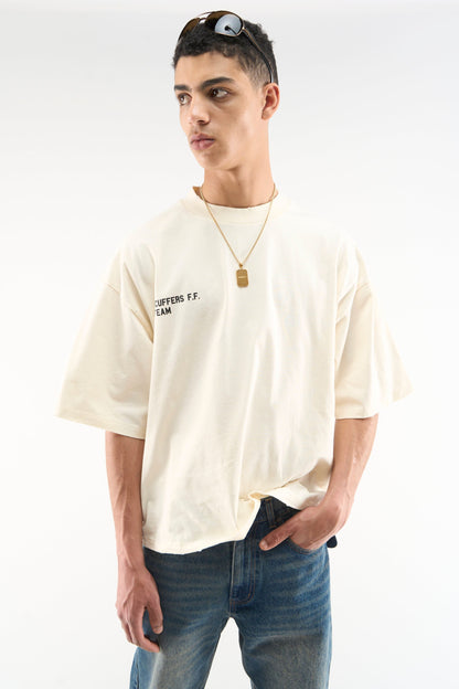 Omega Ecru T-Shirt