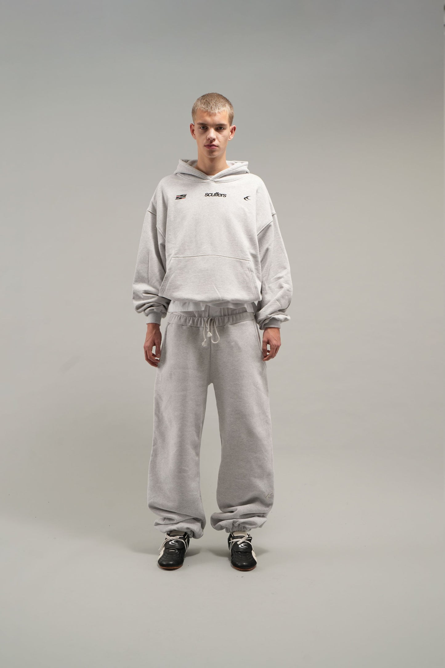 Everyday Grey Melange Pants