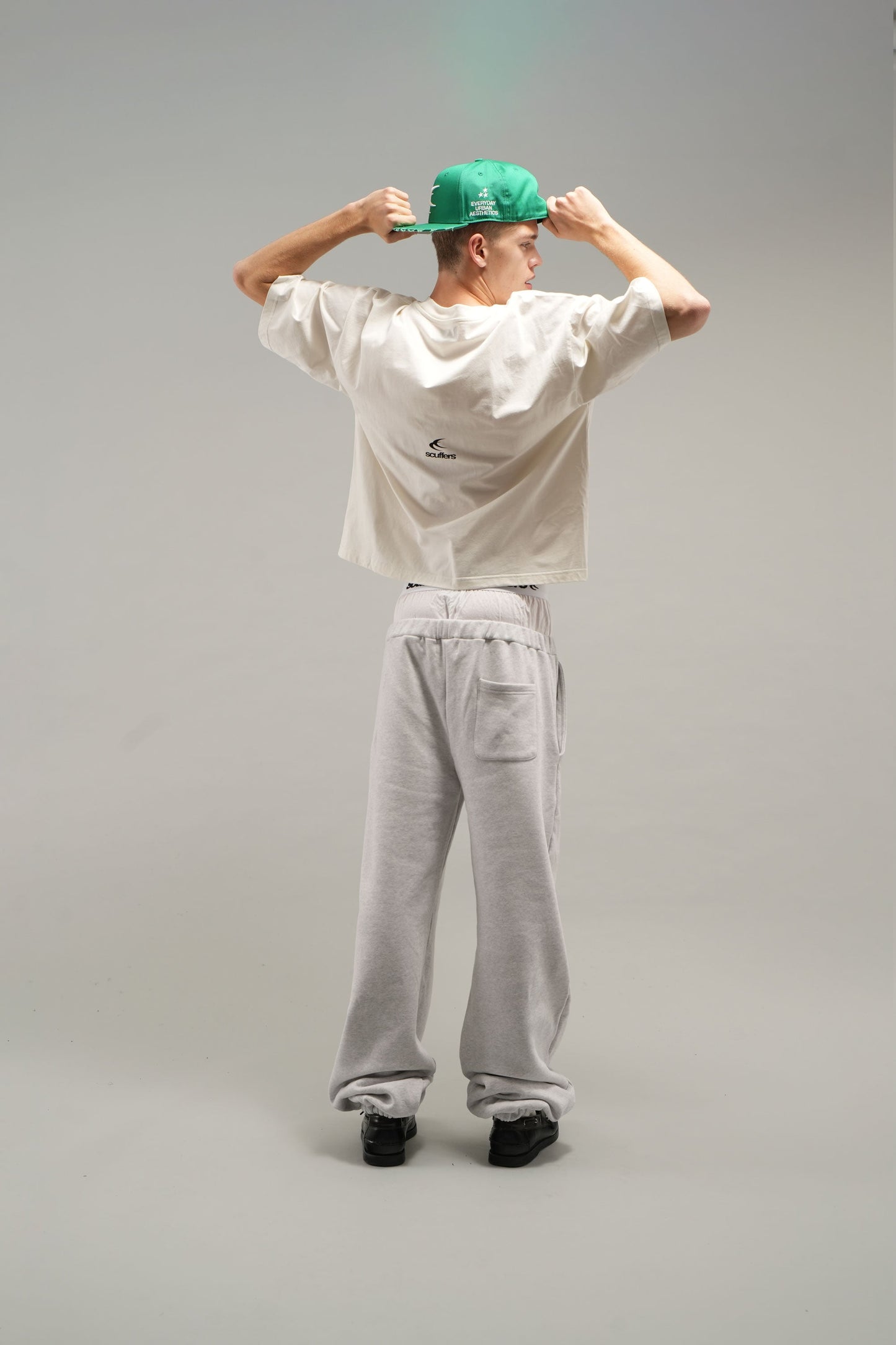 SCFF Fitted Green Cap
